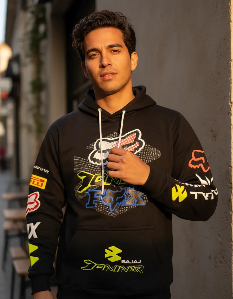 Buzo Hoodie Motero Buzo Con Capota Ktm Pulsar Honda
