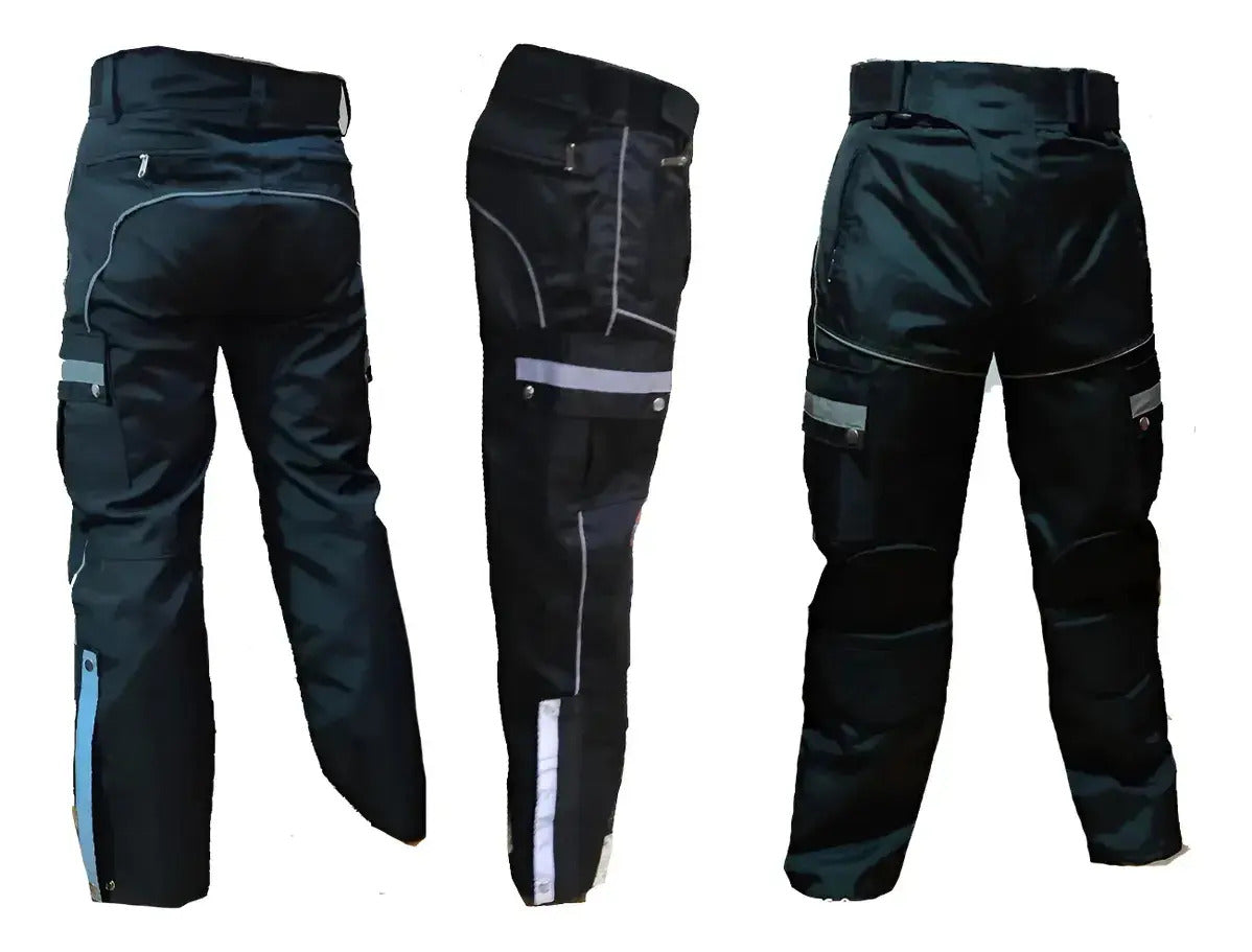 Traje De Protección Antifriccion Moto En Lona Reflectivo