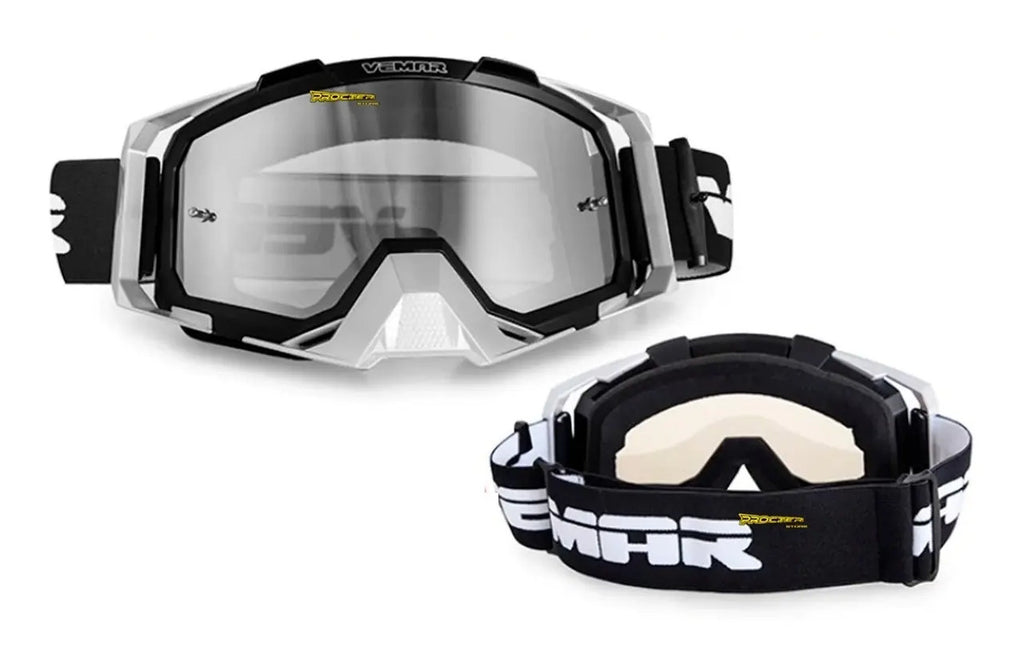 Gafas Vemar Moto Cross Original Funda Y Repuesto