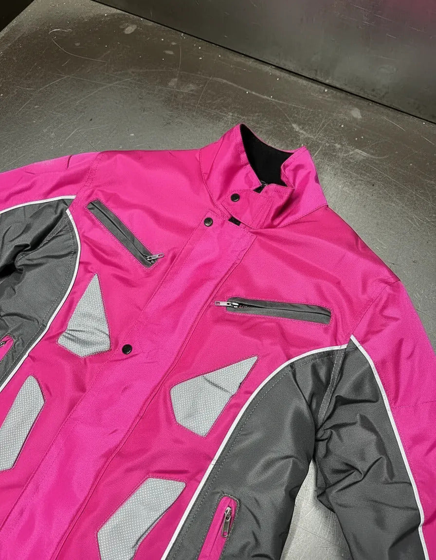 Chaqueta Para Motociclistas Dotacion Protecciones Reflectiva