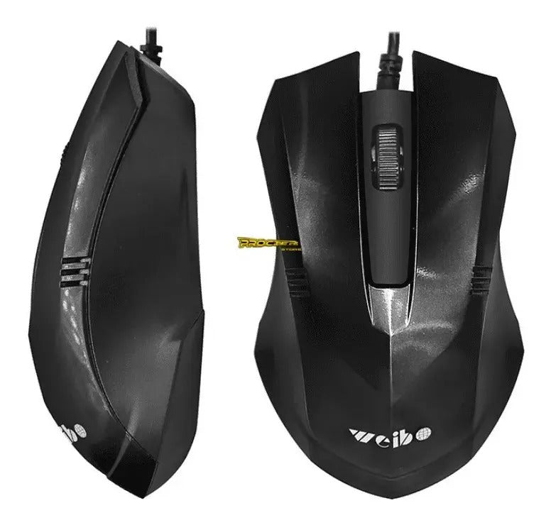 Mouse Weibo Fc 201 Optico Usb 3.0 Alambrico