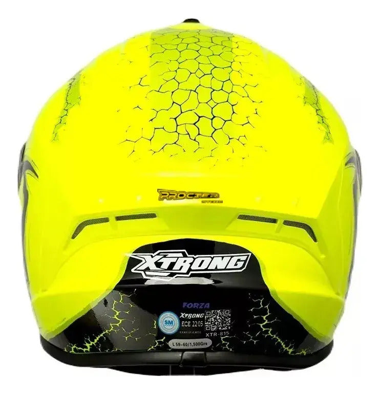 Casco Integral Para Moto Certificado Hombre Mujer Xtrong