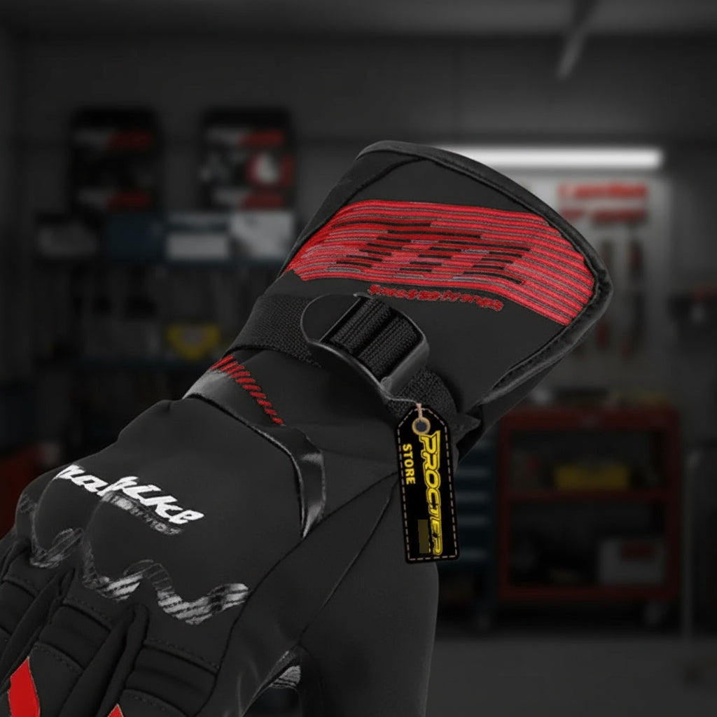 Guantes Impermeables 100% Termicos Moto Mad Bike Bk65