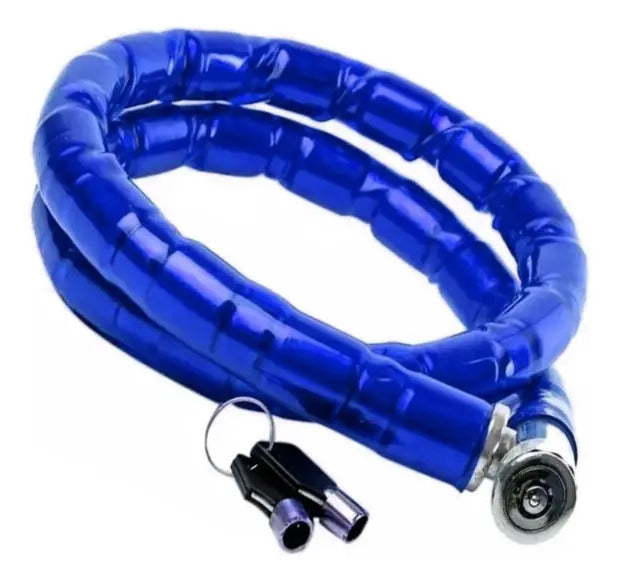 Candado Cadena Gruesa Para Moto Bici Tipo Piton Grande