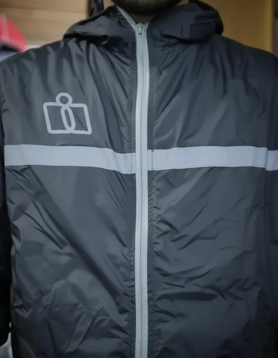 Chaqueta Rompevientos Reflectiva Moto Bicicleta Liviana