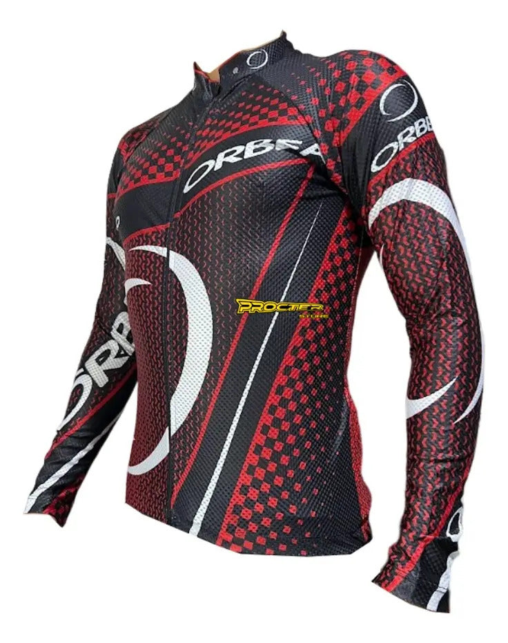 Camisa Camiseta Jersey Ciclismo Manga Larga Ruta Bici Licra