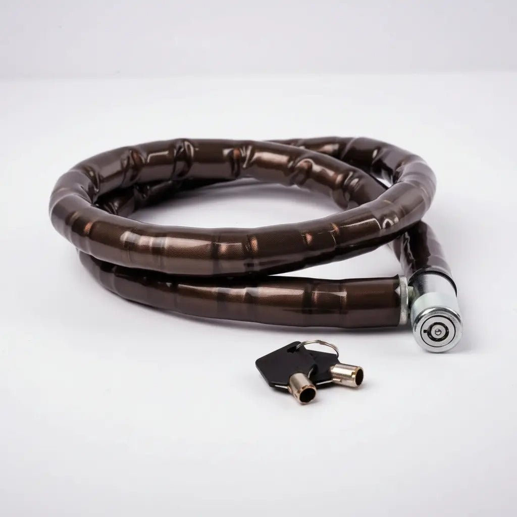 Candado Cadena Gruesa Para Moto Bici Tipo Piton Grande