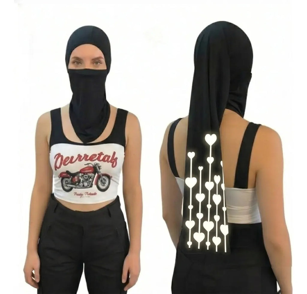 Cuello Cabello Largo Tipo Hiyab Buff Unisex