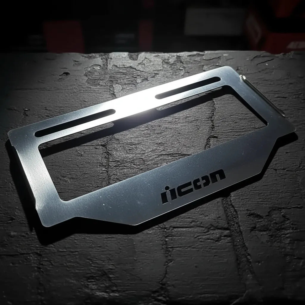 Porta Placa Protector Acero Inoxidable Varias Marcas