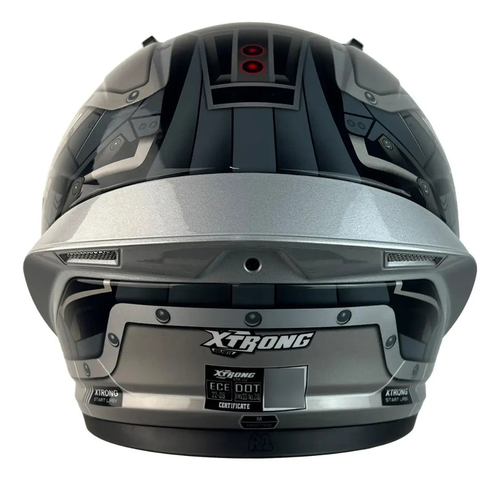 Casco Xtrong Integral Visor Magnetico Deportivo Certificado