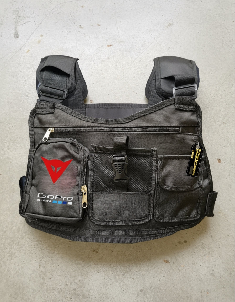 Pechera Moto Cangurera Porta Celular Multiusos