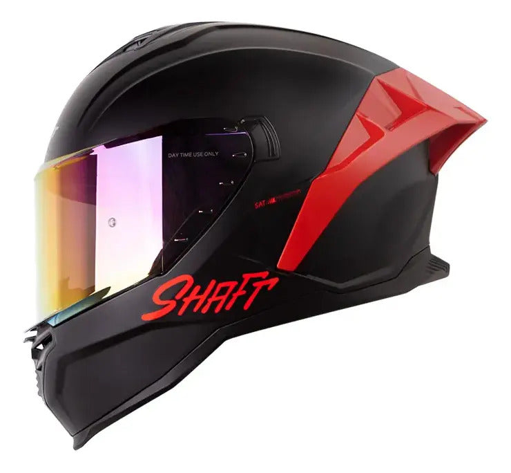 Casco Shaft 598 Gtr Certificación Ece 2206 2visores 2spoiler