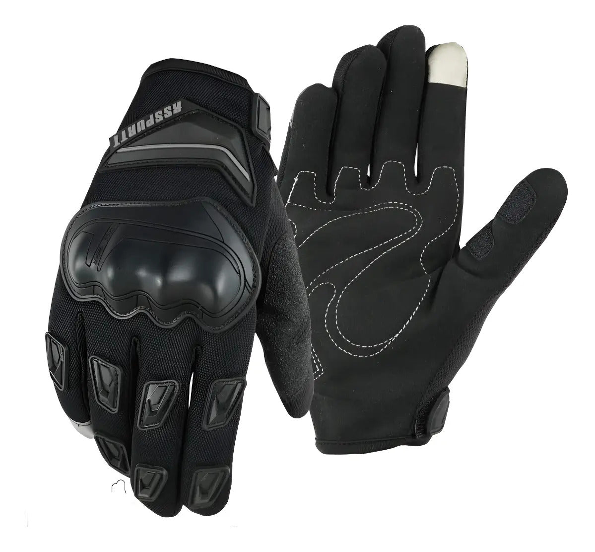 Guantes Rs Spurtt Táctiles Con Protección En Nudillos Moto