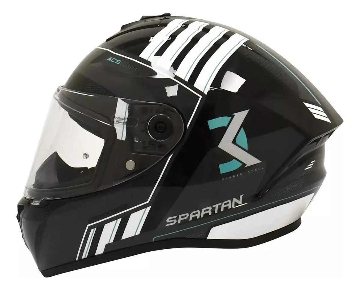 Casco Moto Integral Spartan Modelo Draken S