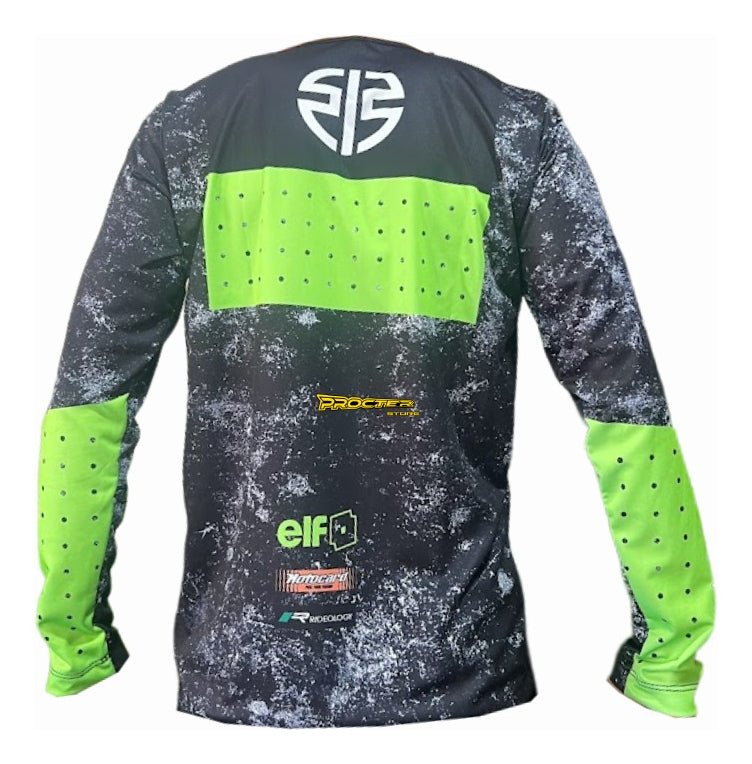 Buzo Manga Larga Mtb Motocross Bicicross Jersey Ciclismo