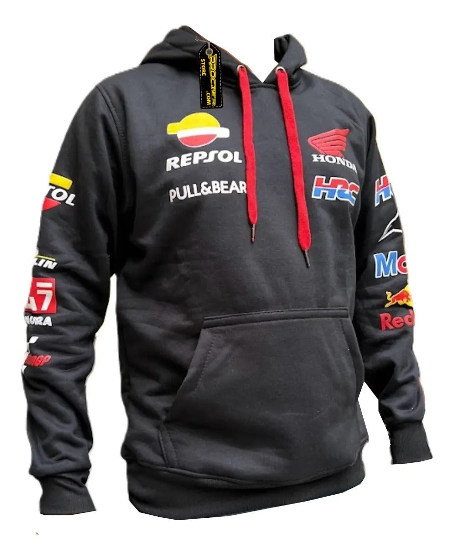 Buzo Hoodie Motero Buzo Con Capota Ktm Pulsar Honda