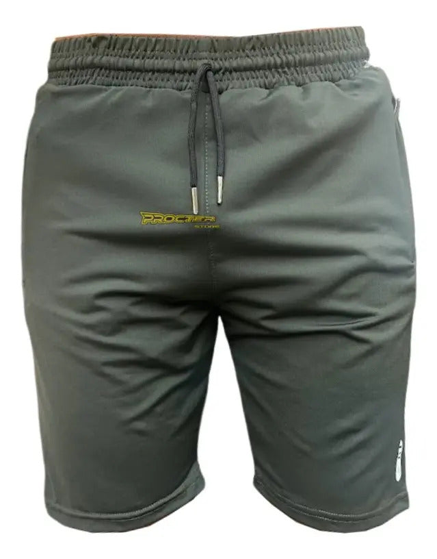 Pantaloneta Licrada Gym Short Hombre Deportivo
