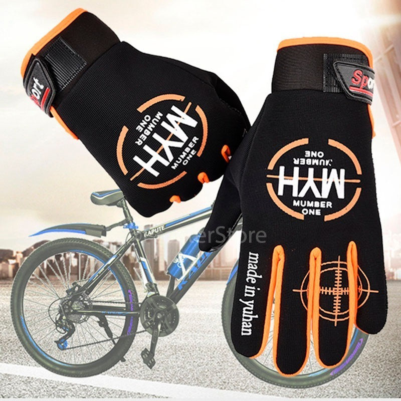 Guantes Ciclismo Táctiles Con Palma Antideslizante Moto