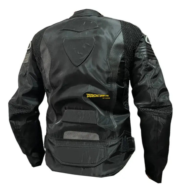 Chaqueta Protecciones Removibles Motociclistas Rainkros