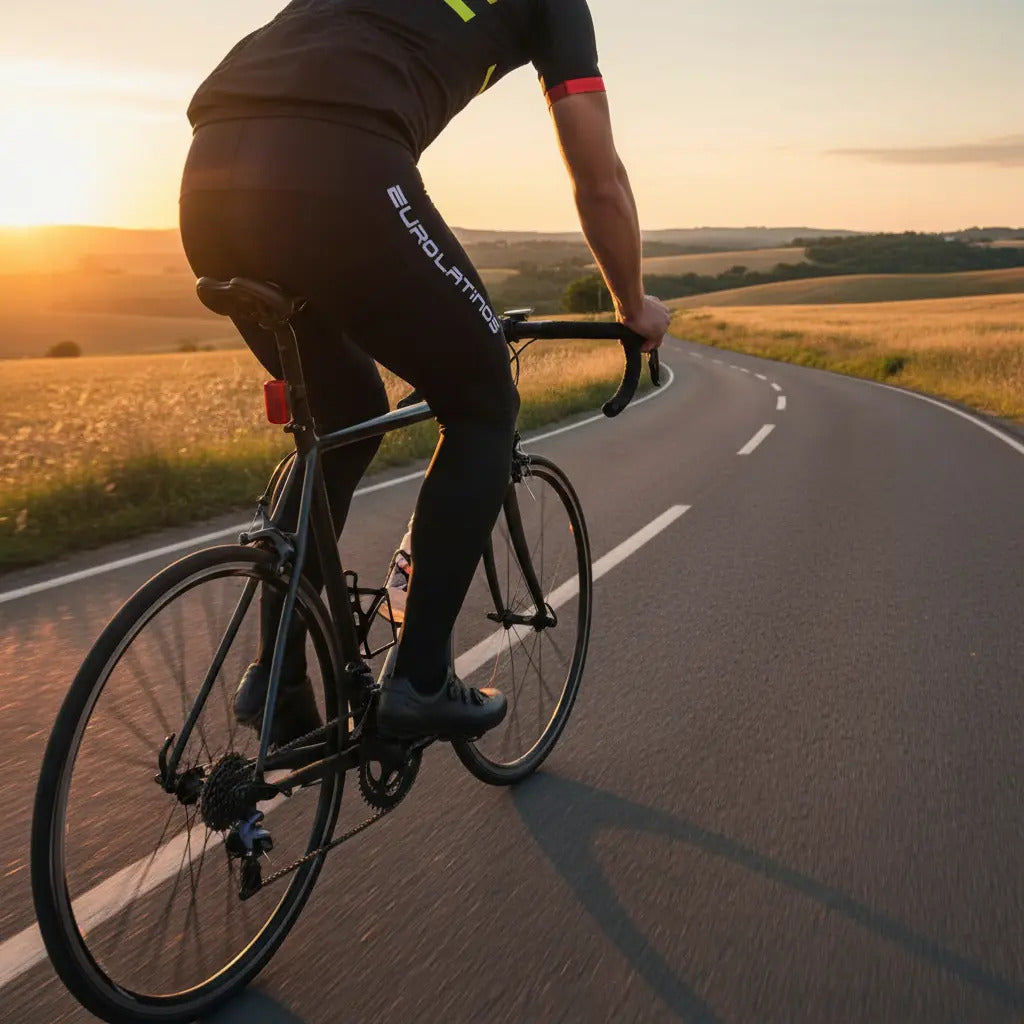 Lycra Larga Pantalón Hombre Con Badana  Gel Ciclismo +envío