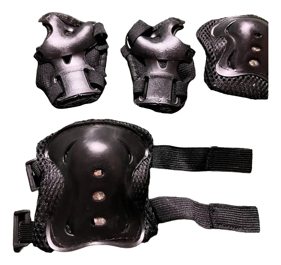 Kit Niño Protecciones Rodilleras Coderas Muñequera Niños