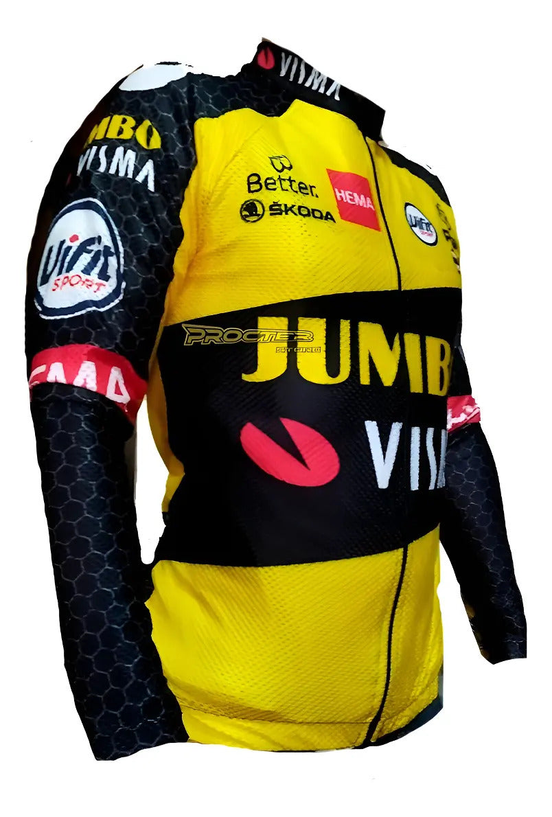 Jersey Ciclismo Maillot Manga Larga Ruta Mtb Colombia Camisa