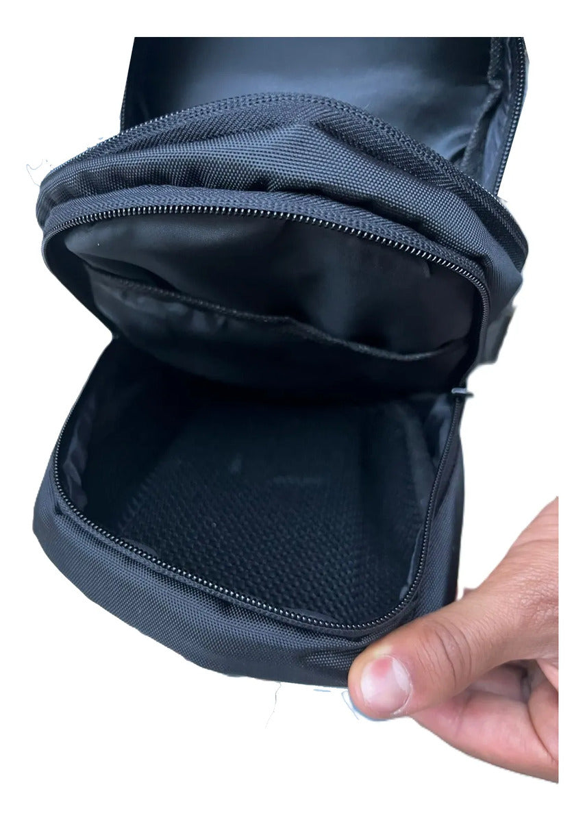 Canguro Piernero Para Motociclista Semi Impermeable Rigido