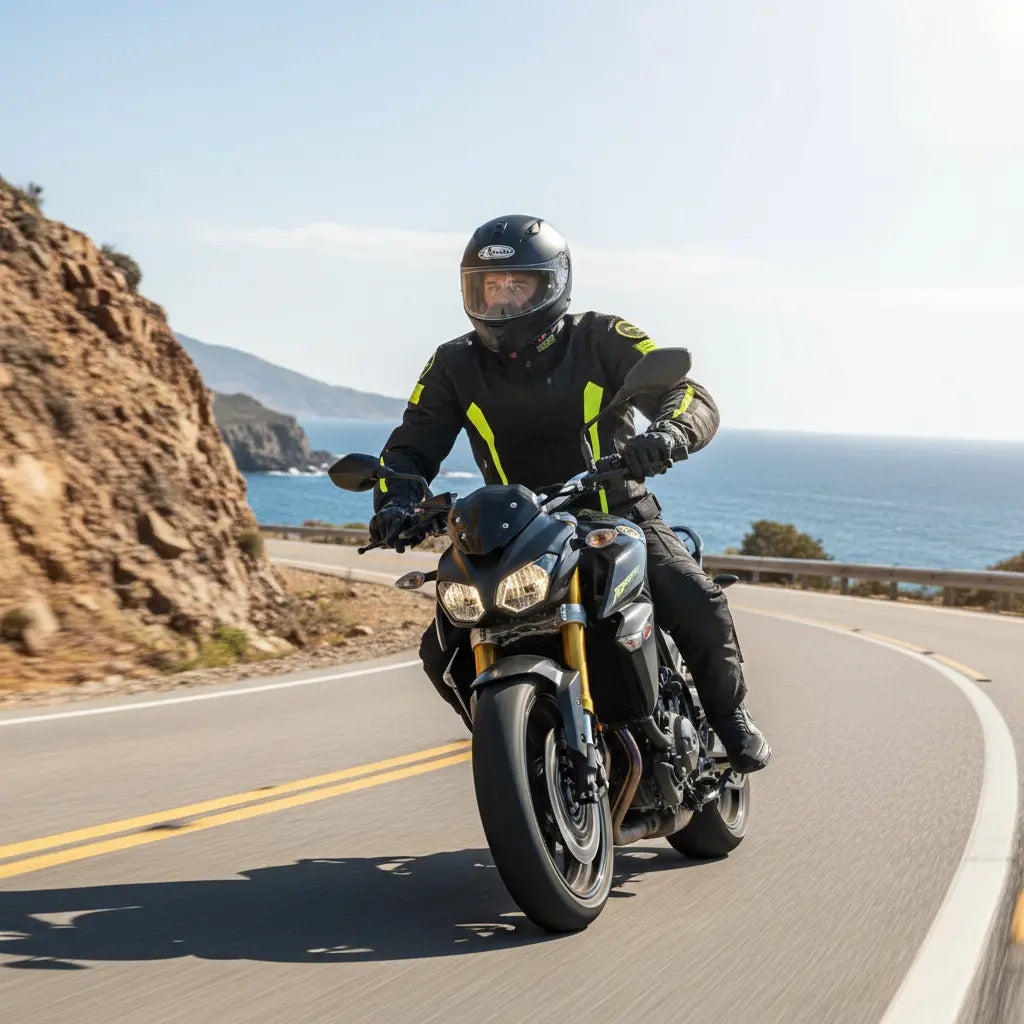 Chaqueta Protecciones Removibles Motociclistas Rainkros