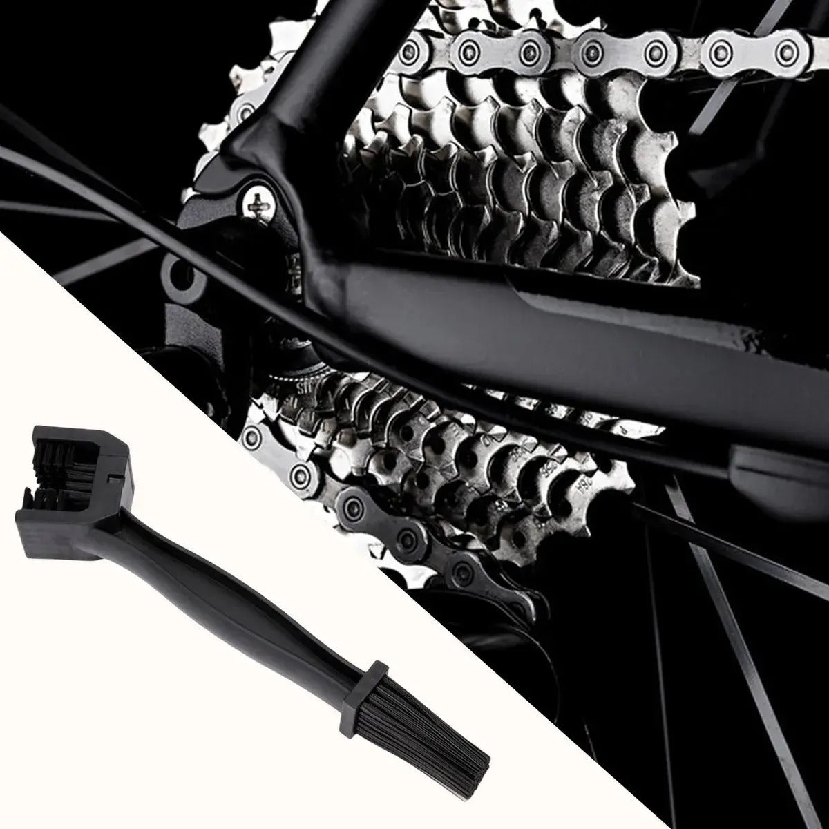 Cepillo Para Limpieza De Cadenas De Motocicletas