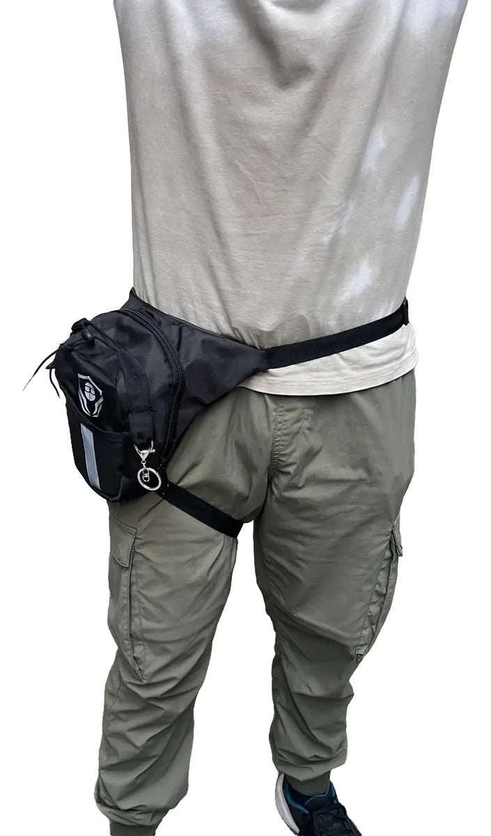 Canguro Piernero Moto Bicicleta Bolso Piernera