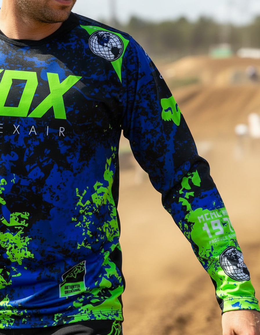 Buzo Manga Larga Mtb Motocross Bicicross Jersey Ciclismo