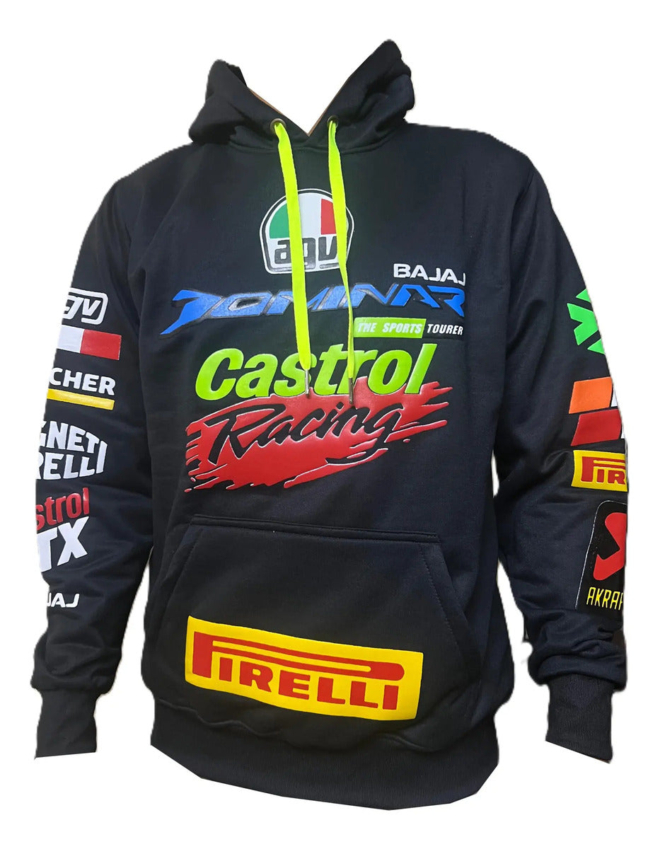Buzo Hoodie Motero Buzo Con Capota Ktm Pulsar Honda