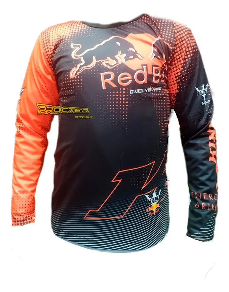 Buzo Manga Larga Mtb Motocross Bicicross Jersey Ciclismo