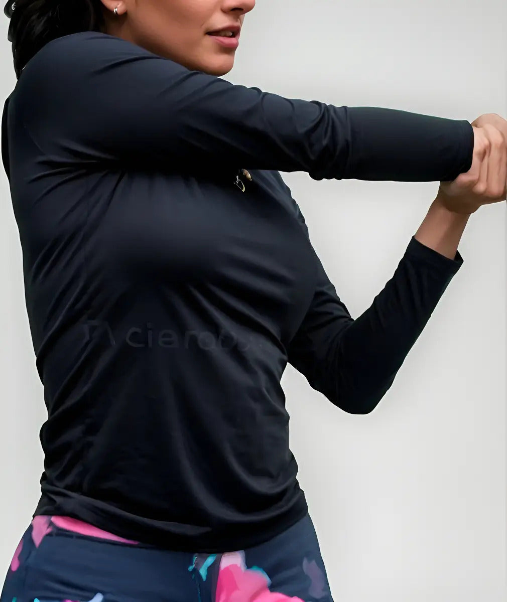 Buzo Fit Deportivo Dama Protección Solar Lycra Compresion