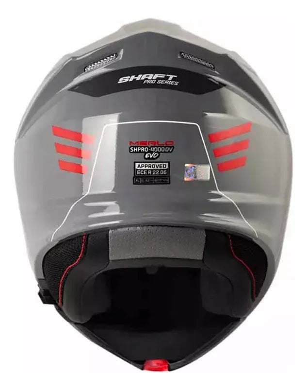 Casco Abatible Shaft Pro 4000dv Con Gafa Interna