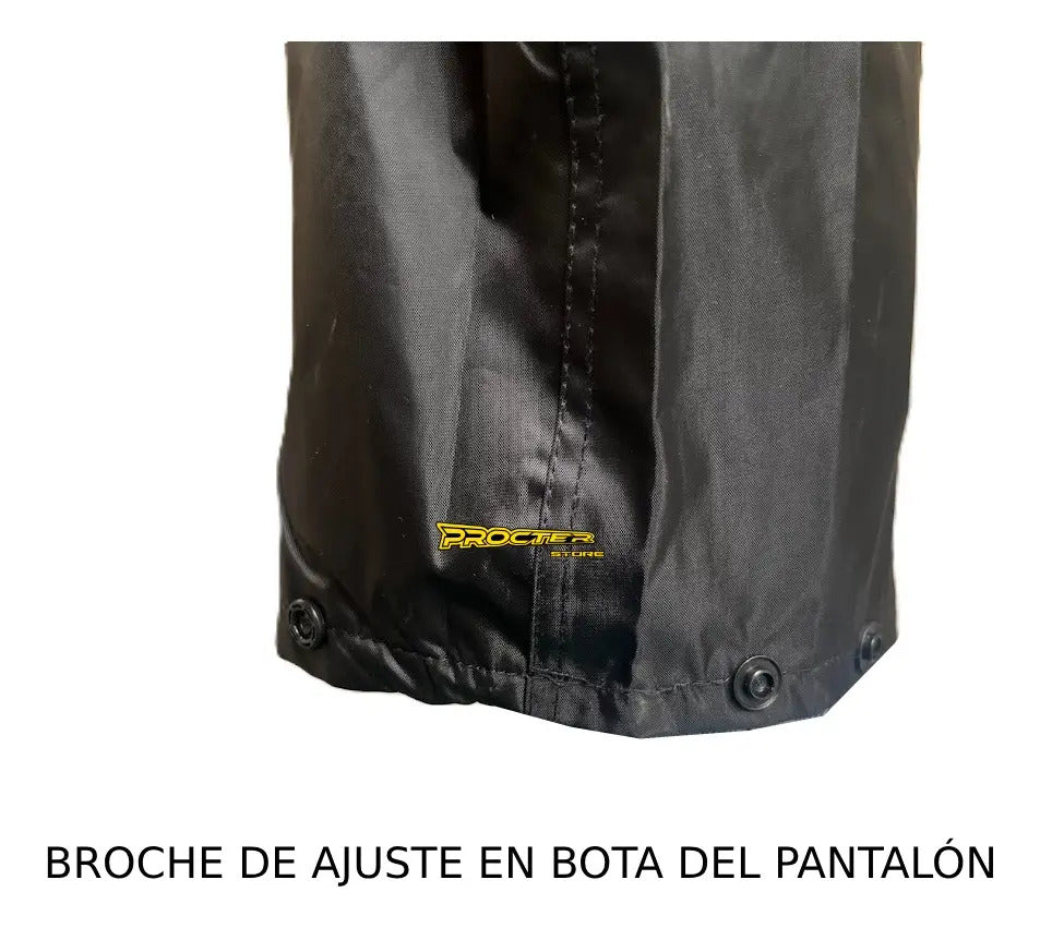 Conjunto Impermeable Tipo Sudadera Estuche Tula Liviano