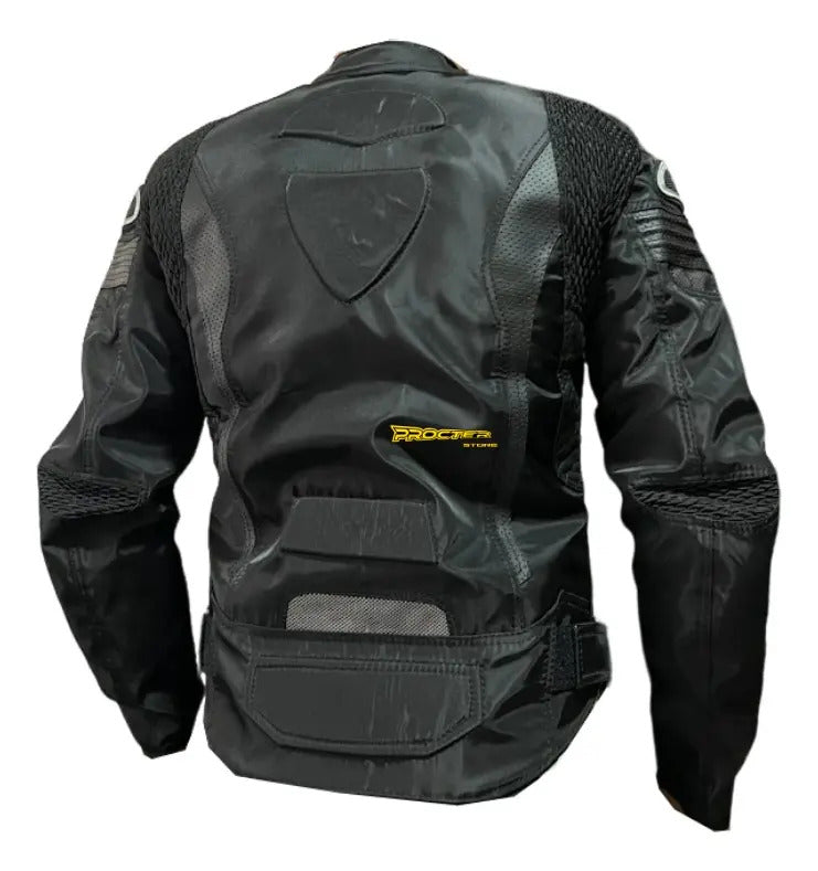 Chaqueta Protecciones Removibles Motociclistas Rainkros