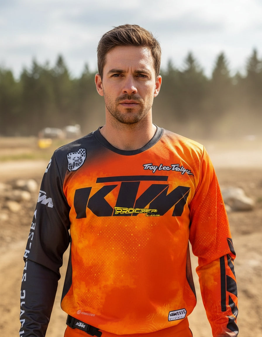 Buzo Manga Larga Mtb Motocross Bicicross Jersey Ciclismo