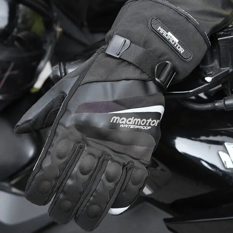 Guantes Moto Caña Larga Protección Impermeables Térmicos