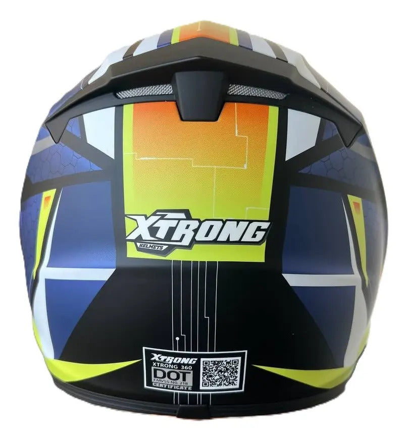Casco Integral Para Moto Xtrong 360
