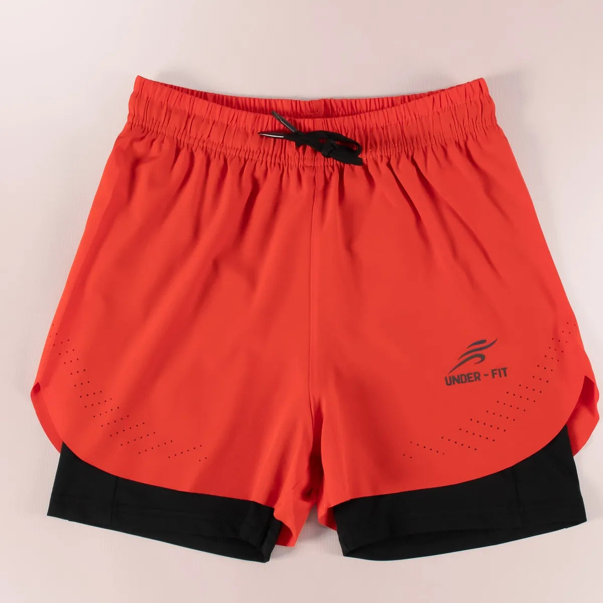 Pantaloneta Running Hombre Con Licra Interna Fit