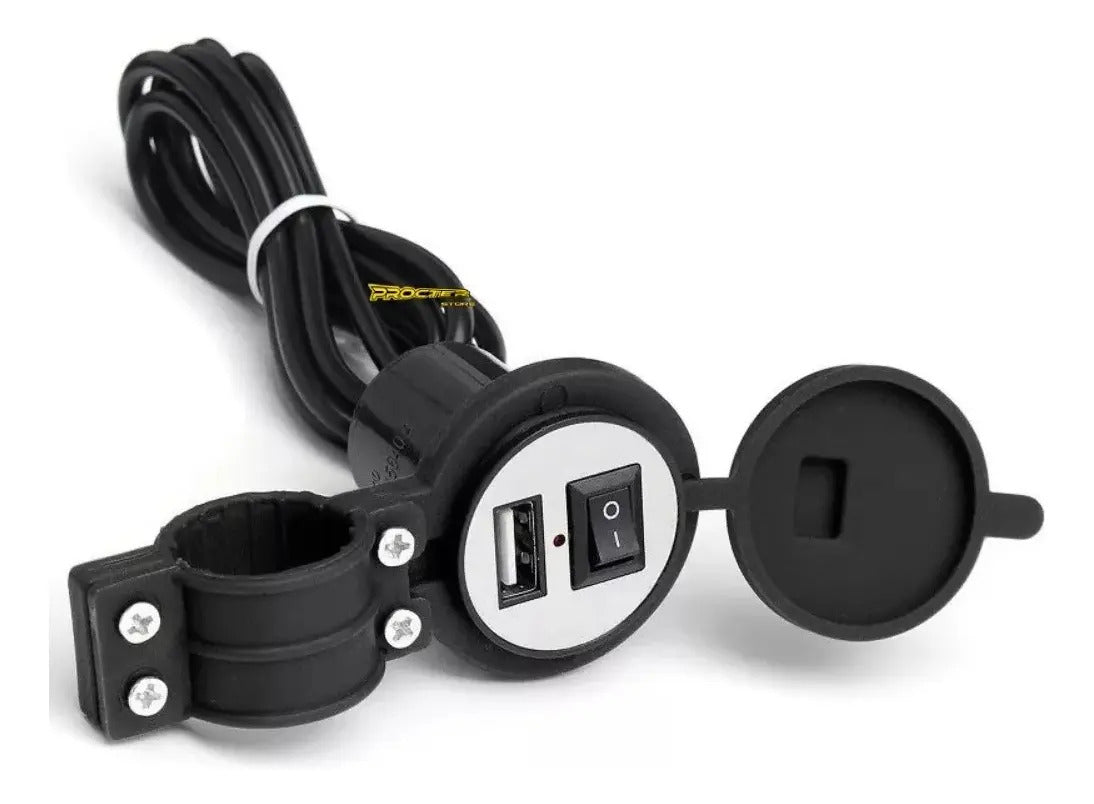 Cargador Celular 1 Puerto Usb Moto Switch Gps
