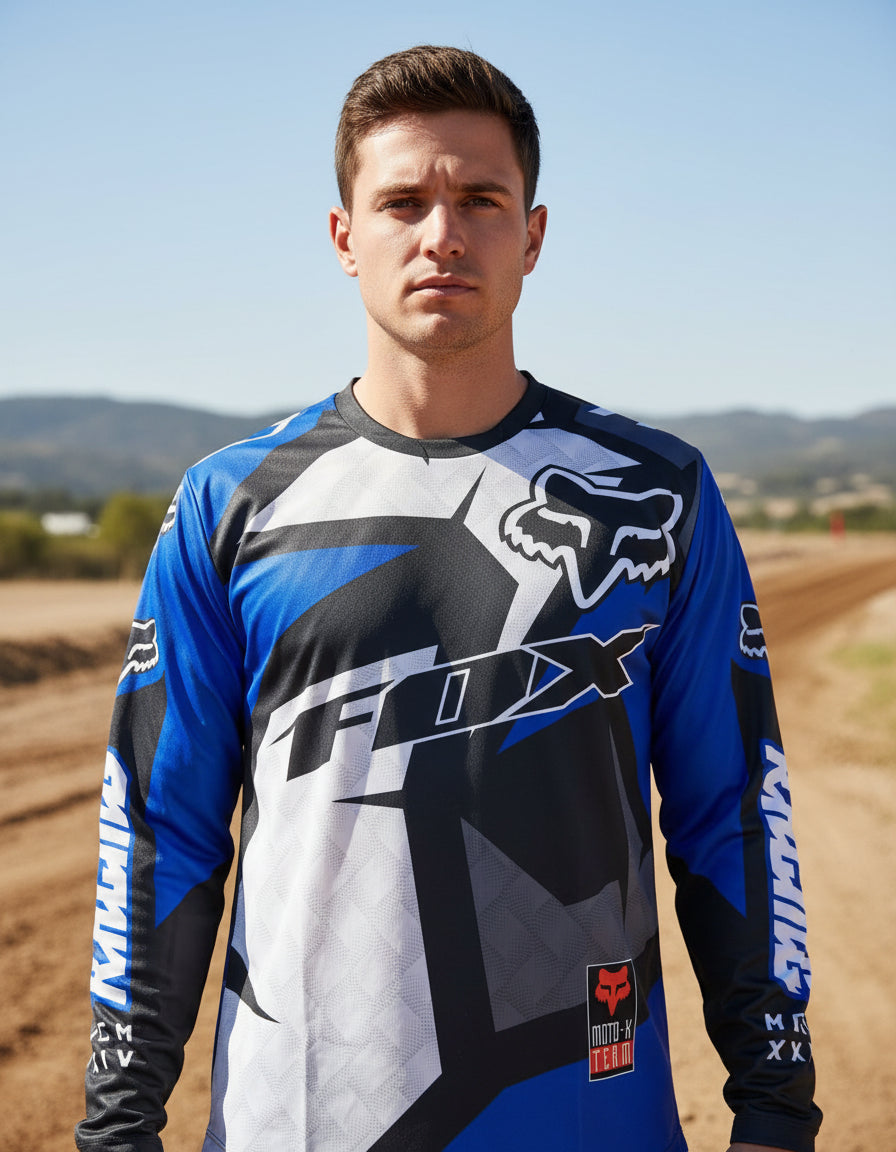 Buzo Manga Larga Mtb Motocross Bicicross Jersey Ciclismo