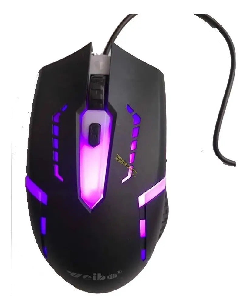 Mouse Gamer Weibo M39 Iluminacion Led Usb Alambrico 4botones