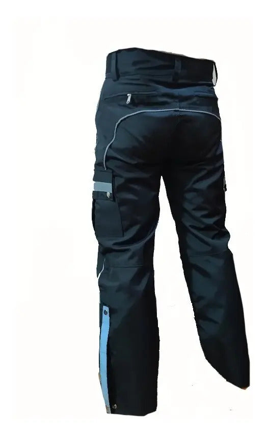 Pantalón Para Motociclista Anti-fricción Reflectivo Moto
