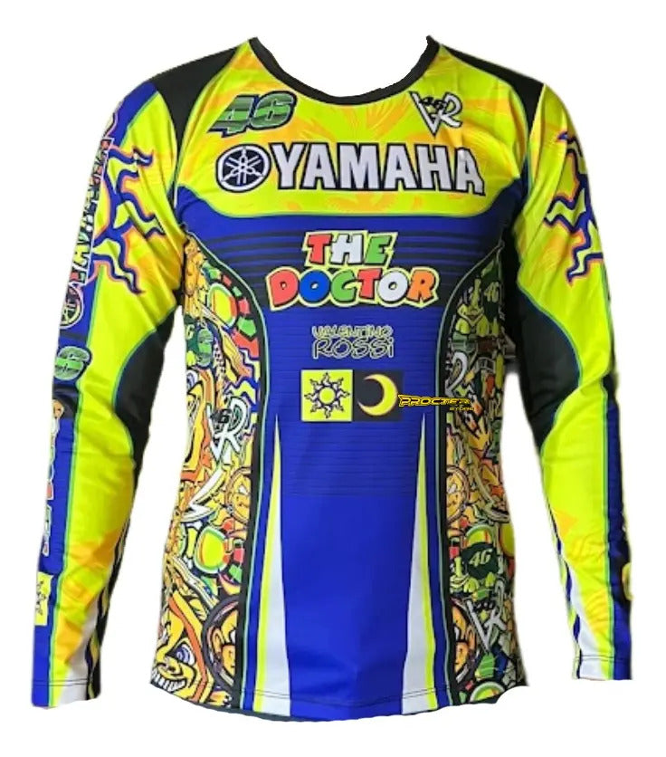 Buzo Manga Larga Mtb Motocross Bicicross Jersey Ciclismo