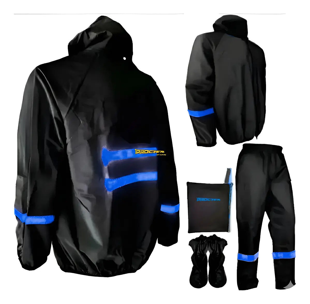 Impermeable Siliconado Para Motociclista