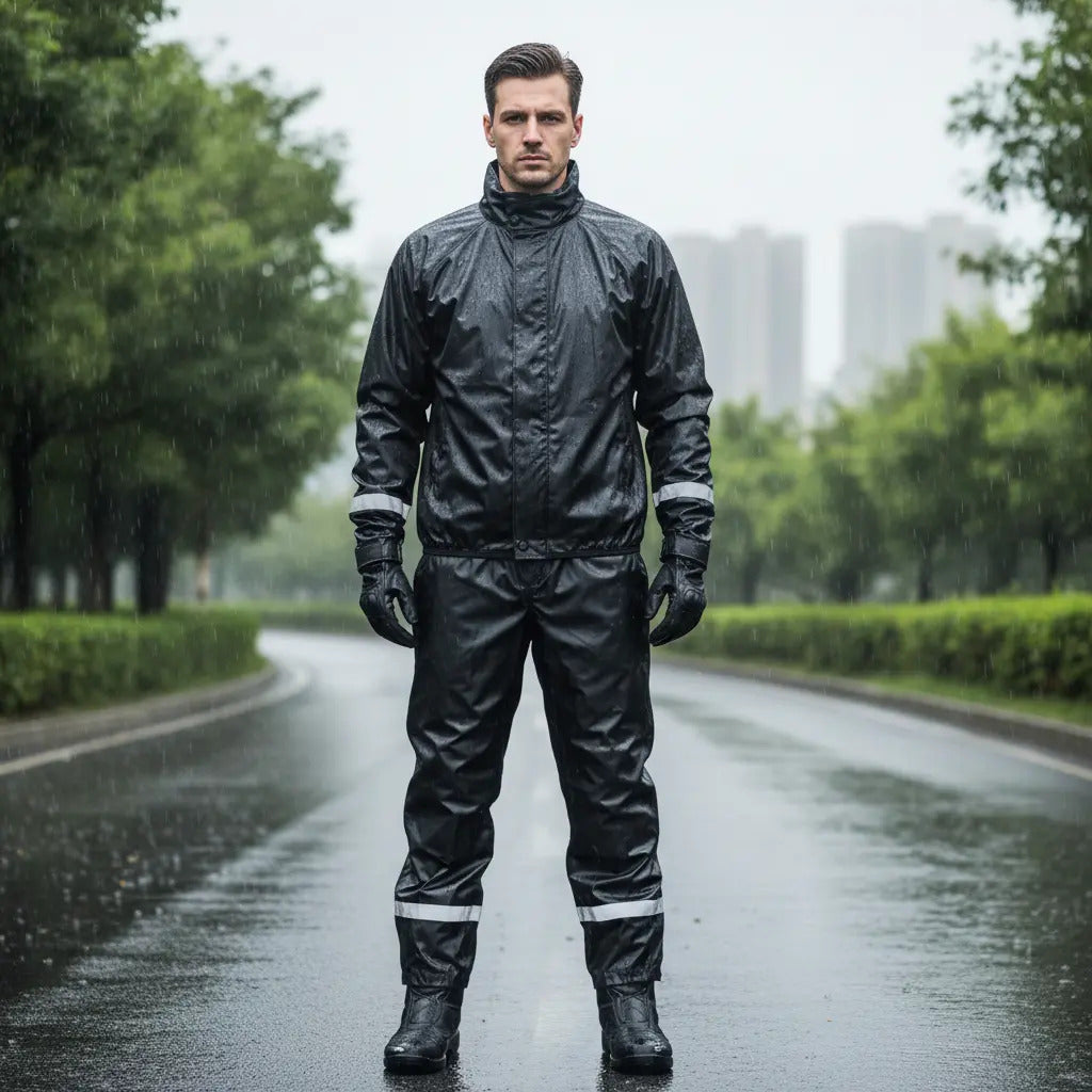 Impermeable Para Motociclistas Industrial Grueso Calibre 18