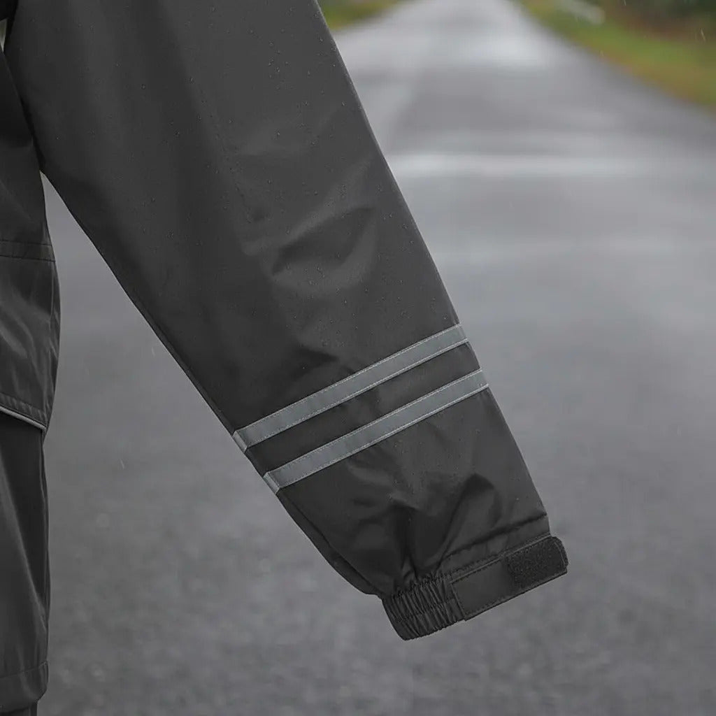 Impermeable Tipo Sudadera Camuflado Con Capota Y Estuche