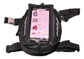 Tank Bag Rígido Porta Celular Piernero Expansible
